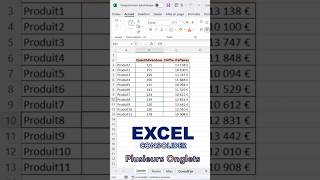 Comment Consolider Plusieurs Onglets Excel [upl. by Chaddie]