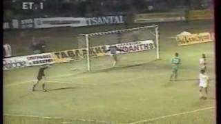 Budapesti Honvéd  Panathinaikos AO 5  2 UEFAkupa 198788 [upl. by Iraj467]