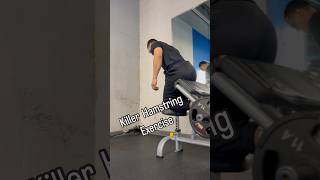 Hamstring training gymworkout bodybuilding fitness [upl. by Elle]