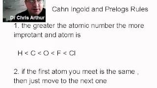 Cahn Ingold and Prelogs priority rules for Stereochemistry [upl. by Nrubyar]