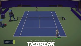 Tallon GRIEKSPOOR vs Grigor DIMITROV US Open 24 Round 3 🥎 TIEBREAK Gameplay tiebreak [upl. by Craig]