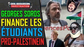 GEORGES SOROS FINANCE LES ÉTUDIANTS PRO PALESTINE ET REMIERCIÉ PAR LE HAMAS [upl. by Anaitsirhc]