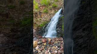 Falls in the Rotary Park Casper Mountain Wyoming thatswy wyoming naturesounds [upl. by Eleirbag]