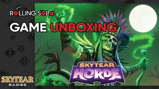 Skytear Horde  Game Unboxing [upl. by Coben875]