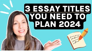 3 Essay Titles You Should Plan 2024  AQA Alevel Biology paper 3  Biology essay [upl. by Eatton]