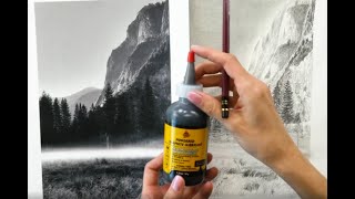 How to Use Powdered Graphite in a Drawing [upl. by Greggs]