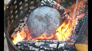 Fire Restoration and Season of A Cast Iron Pan [upl. by Blackwell]