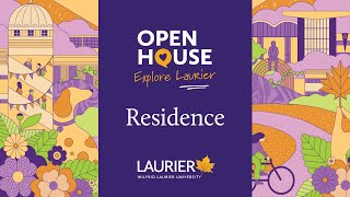 Living At Laurier  Learn About Residence Life at the Waterloo Campus [upl. by Thebazile]