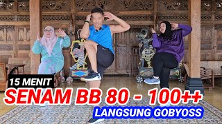 15 MENIT SENAM PENURUNAN BERAT BADAN BB 80  100 [upl. by Ainadi64]