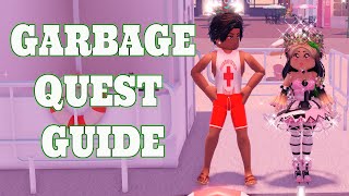 Royale High Wave 2 Garbage Quest Guide All LocationsSUPER EASY [upl. by Shaver92]