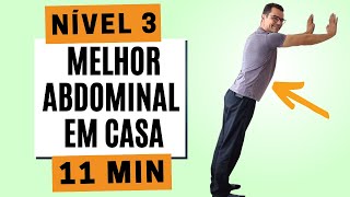 PRANCHAS FÁCEIS E EFICIENTES PARA BARRIGA  Abdominal em Pé  Nível 3 [upl. by Veta]