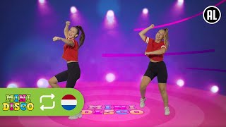 MINIDISCO DEEL 1  NON STOP  Kinderliedjes  Leer de Dans  Minidisco [upl. by Swen]