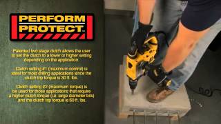 DeWALT HeavyDuty 12 Stud and Joist Drill  DWD460  DeWALT Tools [upl. by Rist]