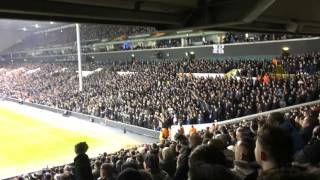 Tottenham Hotspur  Park Lane vs Shelf Side Spurs v Fiorentina BEST VERSION [upl. by Rudich]