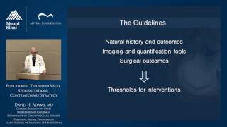 Functional Tricuspid Valve Regurgitation Contemporary Strategy [upl. by Drofnil]