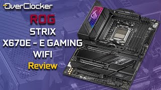 ROG STRIX X670E  E GAMING WIFI Review  The only X670E board youll ever need [upl. by Craig340]