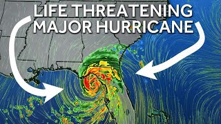 Life Threatening Major Hurricane Landfall StepBy Step Outlook [upl. by Ahcas297]