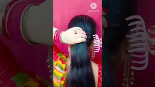 Summer Special Everyday Quick Bun Hairstyle hairstyle youtubeshorts shortsvideo shorts viral [upl. by Nolasba]