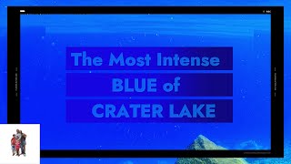 The MOST intense BLUE of Crater Lake Underwater Filming with GoPro Episode 3 [upl. by Ydnab]