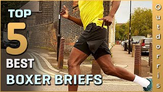 Best Boxer Briefs Buying Guide Top 5 Review 2023 [upl. by Krutz]