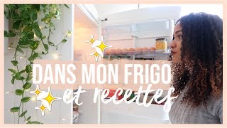 ORGANISATION  DANS MON FRIGO HEALTHY  Idées Recettes Faciles [upl. by Aniara]