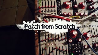 Patch from Scratch  Sequencing the Verbos Complex Oscillator no talking [upl. by Shaylah]