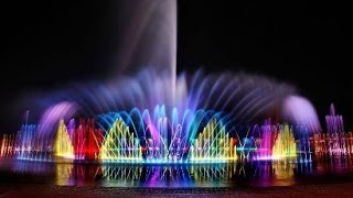 Dubai  Sharjah Dancing color Fountain My shooting [upl. by Suixela]