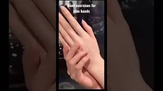 Hand exercises for slim fingers trending trendingshorts youtubeshorts [upl. by Wachter]