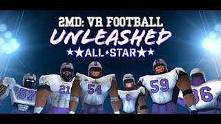 Lets Play 2MDVR Football Unleashed ALL✰STAR PCVR amp Initial Impressions Review [upl. by Ahsetan]