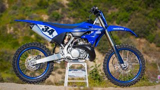 2023 Yamaha YZ250 Two Stroke TESTED [upl. by Elbys]