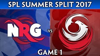 SMITE Pro League Summer Split 2017 EU  NRG Esports vs Eanix Game 1 [upl. by Mohsen]