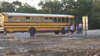 Crestview Elementary Middle Schools open in temporary structures after Tipton County spring storms [upl. by Annaeiluj726]