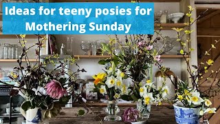 Ideas for teeny posies for Mothering Sunday [upl. by Stortz987]