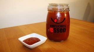 REZEPT BBQ SAUCE  WESTERN SAUCE EINFACH zu Hause selber machen [upl. by Harvie]