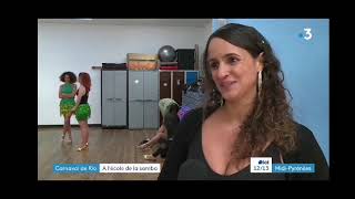 Reportage France 3 sur notre voyage au Carnaval de Rio 2024  Ecole de Samba à Toulouse Meu Brasil [upl. by Animaj982]