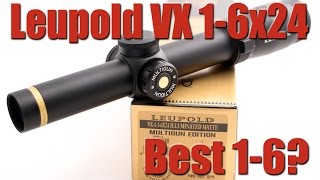 Leupold VX6 16x24 Multigun Scope Full Review [upl. by Annoif]