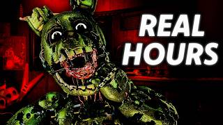 This FNAF 3 Remake Uses REAL LIFE Hours [upl. by Gail577]