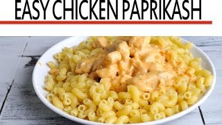 Boneless Chicken Paprikash Recipe Cooking Under 30 Minutes [upl. by Nahta]