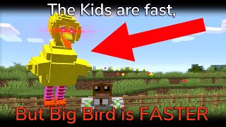 I coded Big Bird as a Minecraft BOSS [upl. by Aroved]