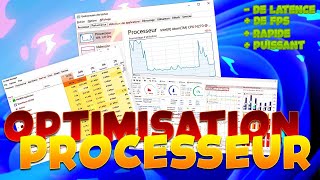 OPTIMISER Son PROCESSEUR Pour le GAMING🔥 Boost de Performances  Guide 2024 [upl. by Eire]
