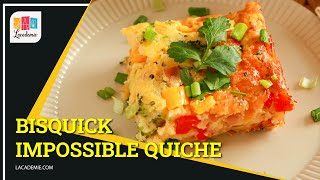 Bisquick Impossible Quiche Recipe [upl. by Varuag836]