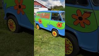 Dimock Speed Center’s Mini Mystery Machine scoobydoo cartoon truck car retro [upl. by Anesor]