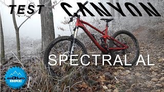 Test Canyon Spectral AL  VTT AllMountain enDHurobike Test [upl. by Ettezyl]