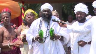 African traditional prayer in GhanaLibation [upl. by Stu]