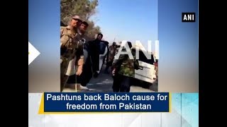 Pashtuns back Baloch cause for freedom from Pakistan  ANI News [upl. by Ringo]