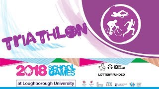 School Games 2018  Triathlon  Day 3 [upl. by Galina]