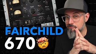 Este Compresor Suena 🤯 en BATERÍA GUITARRA y MASTER fairchild [upl. by Burkhardt]