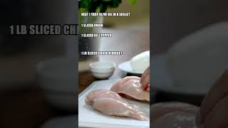 Gluten Free Chicken Fajitas  shorts recipe glutenfree cooking [upl. by Yearwood]