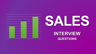 Sales Interview Questions  Common Sales Interview Questions in 3mins [upl. by Pettit80]