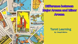 Difference Between Major Arcana and Minor Arcana in Tarot Cards [upl. by Ainivad]